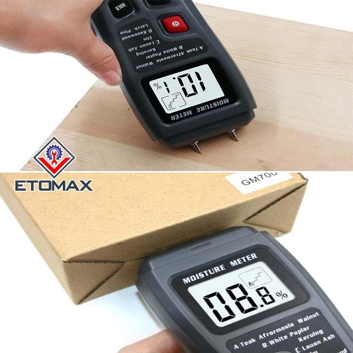 máy đo nhiệt độ độ ẩm gỗ