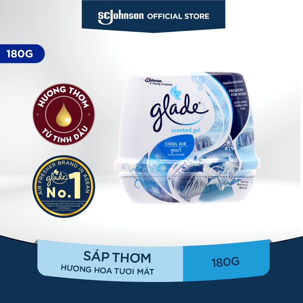 GLADE Sáp Thơm Hương Tươi Mát 180G