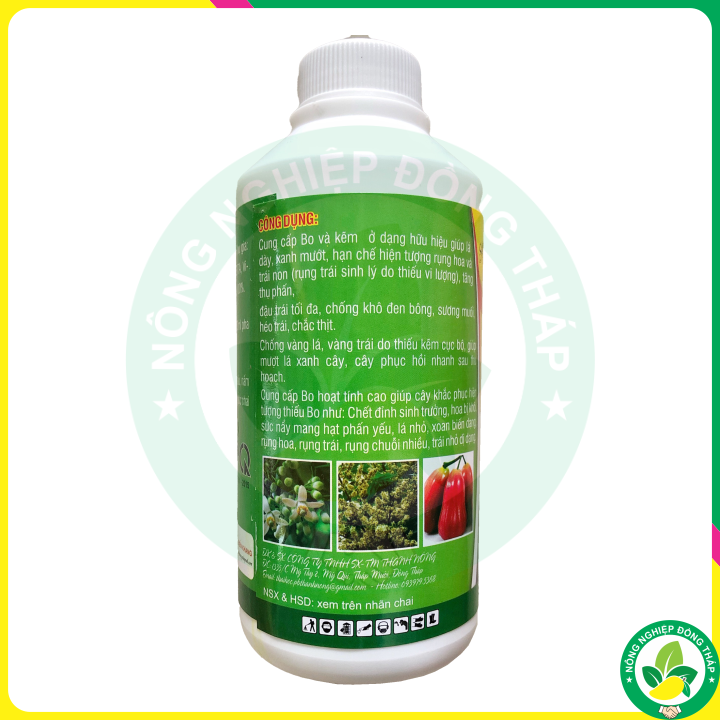 Phân Bón VL TN NUTI-BO Super BO-KẼM (chai 500ml)