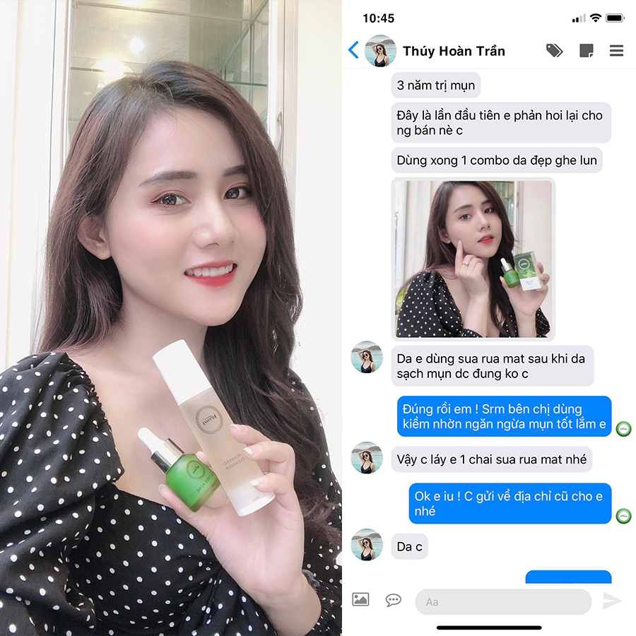 Serum Tràm Trà Venus 15ml sạch mụn & mờ thâm trắng da