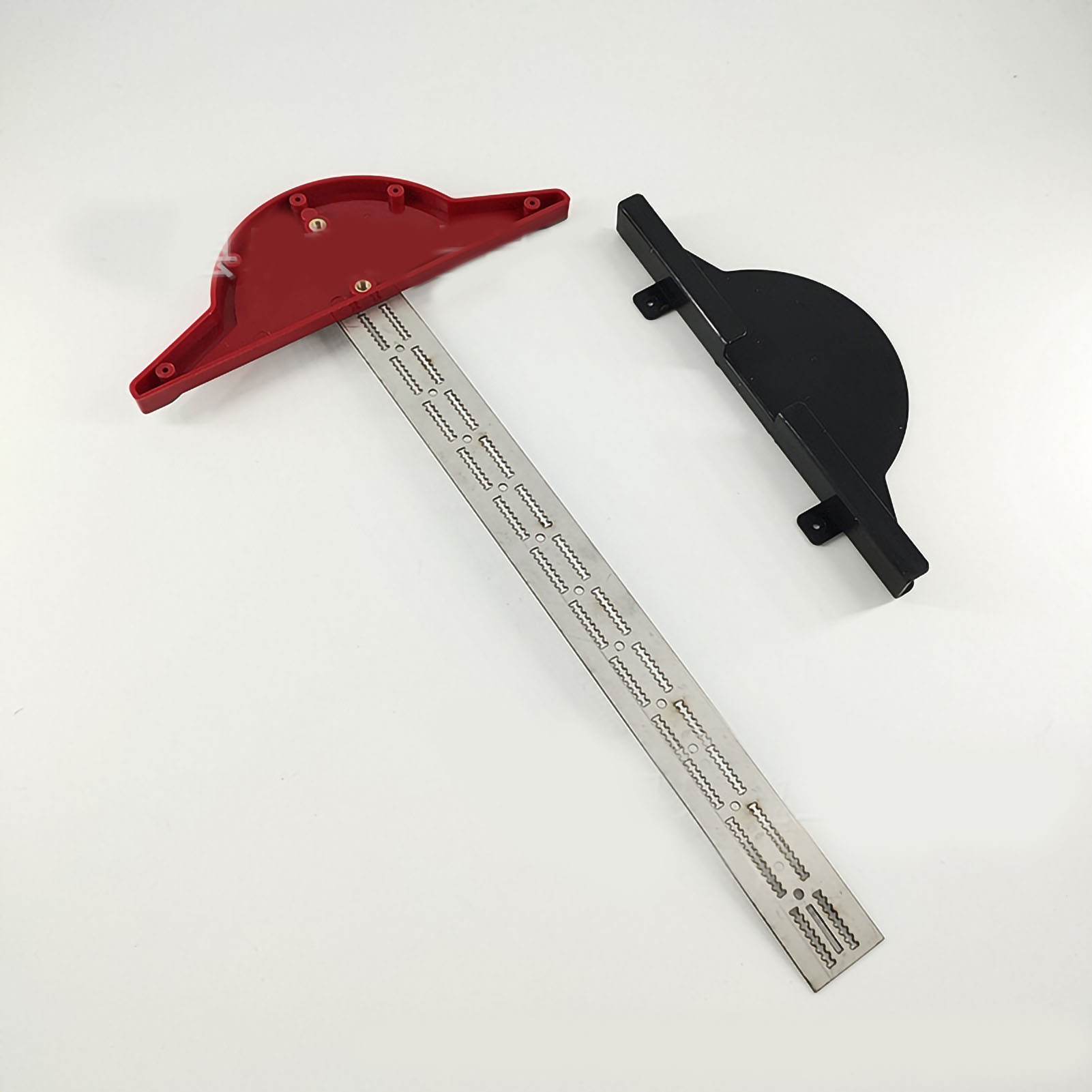 Woodworking Edge Ruler Protractor Angle Finder T Ruler Stainless Steel