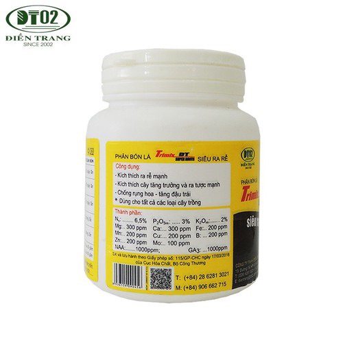 COMBO Nấm Trichoderma ngừanấmbệnh500g - PhânbónkíchrễTRIMIX120g ĐIỀNTRANG