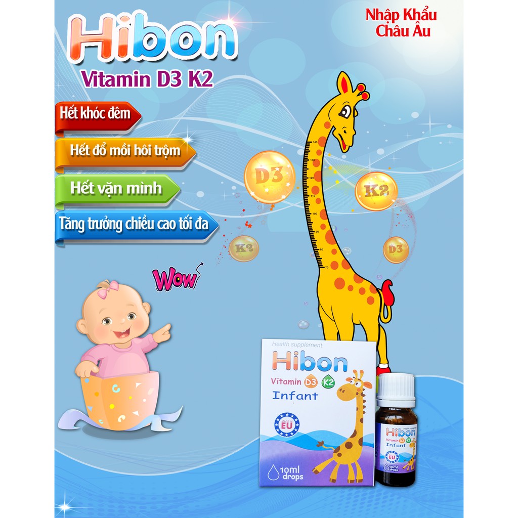 Hibon Vitamin D3K2 Infant