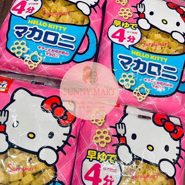 Mì Nui Hello Kitty Nhật Bản cho bé ăn dặm - 150g