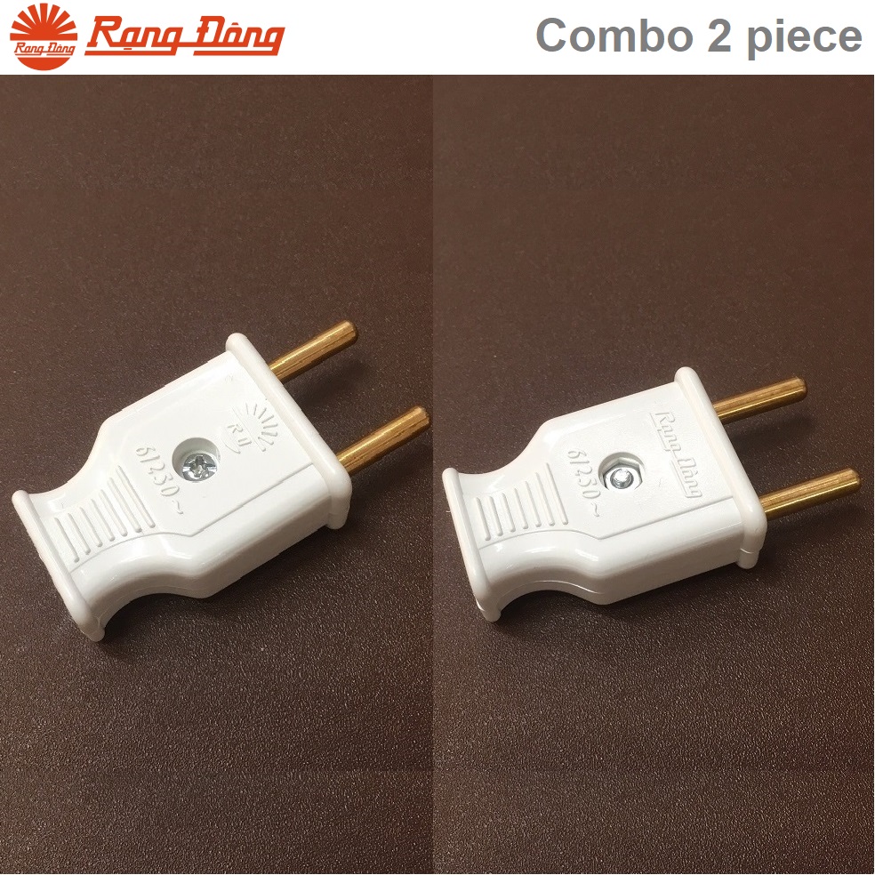 combo 2 chui phích cắm điện Rạng Đông