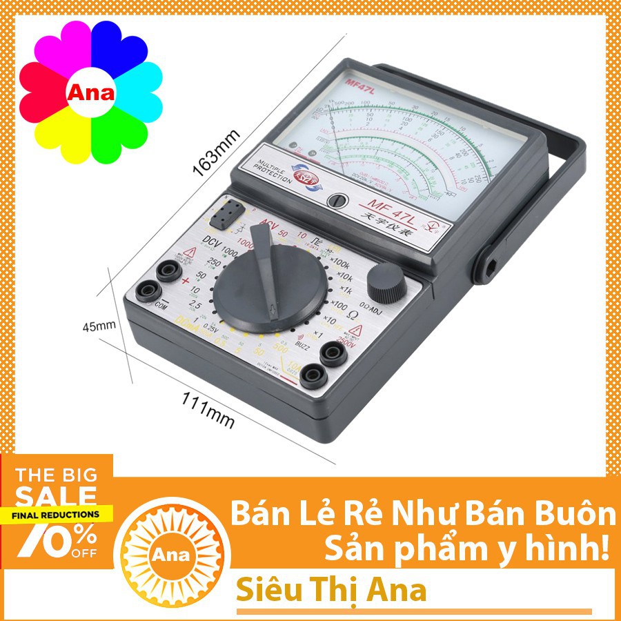 Đồng Hồ Kim Vạn Năng MF47L