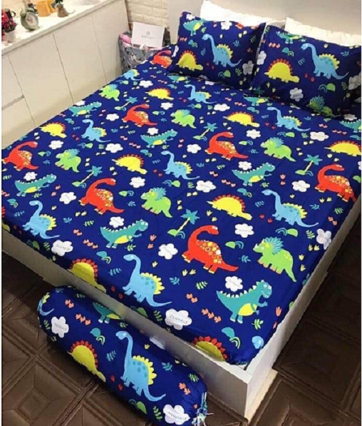 Set 3 Món Ga Gối Rừng Khủng Long