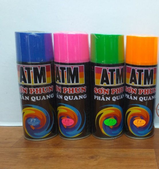 Sơn ATM Phản Quang, ATM Spray Paint - Flourescent)