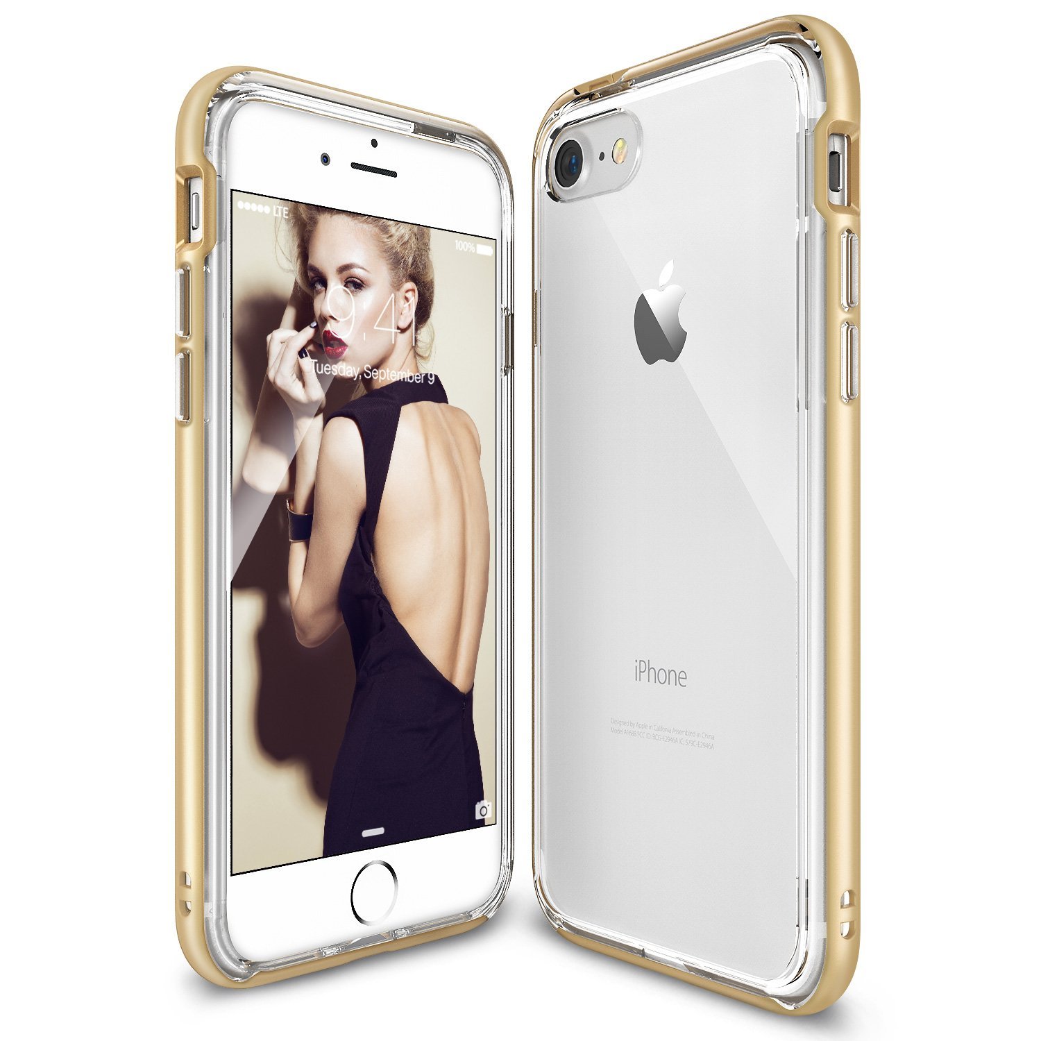 Ốp lưng Hàn Quốc Ringke Fusion Frame cho iPhone SE 2022 / SE 2020 / iPhone 8 / iPhone 7