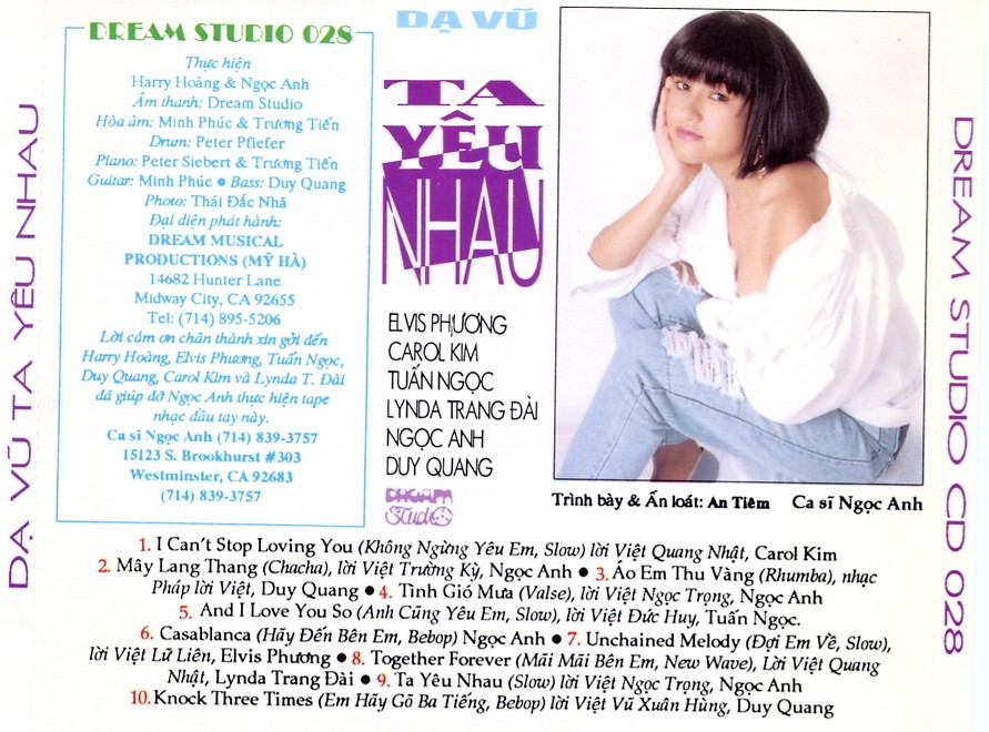 Dạ Vũ Ta Yêu Nhau (Dream Studio CD028)
