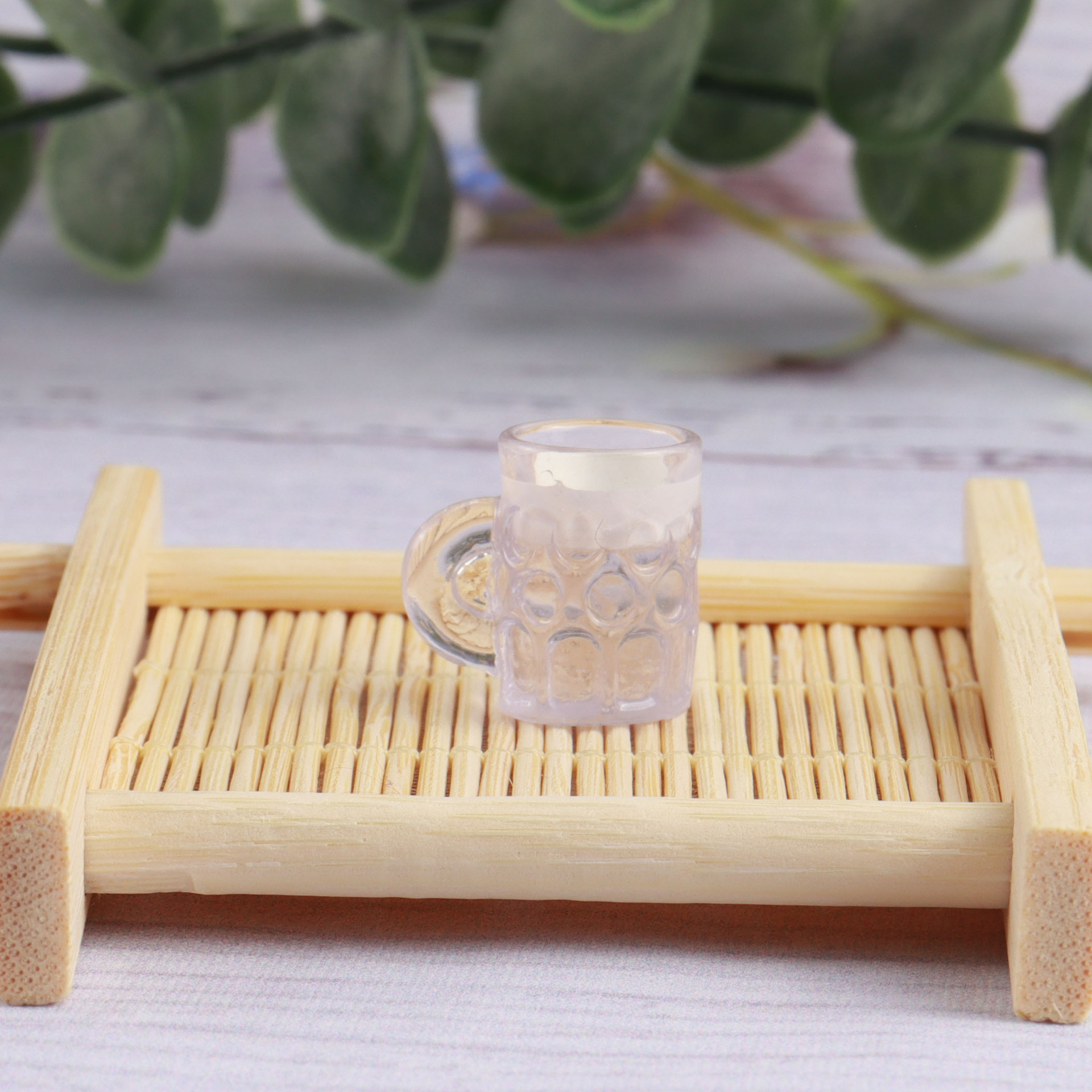 [HCM]Cốc Bia Nâu Bia Vàng Phụ Kiện Trang Trí Charm Slime [1 cái ]