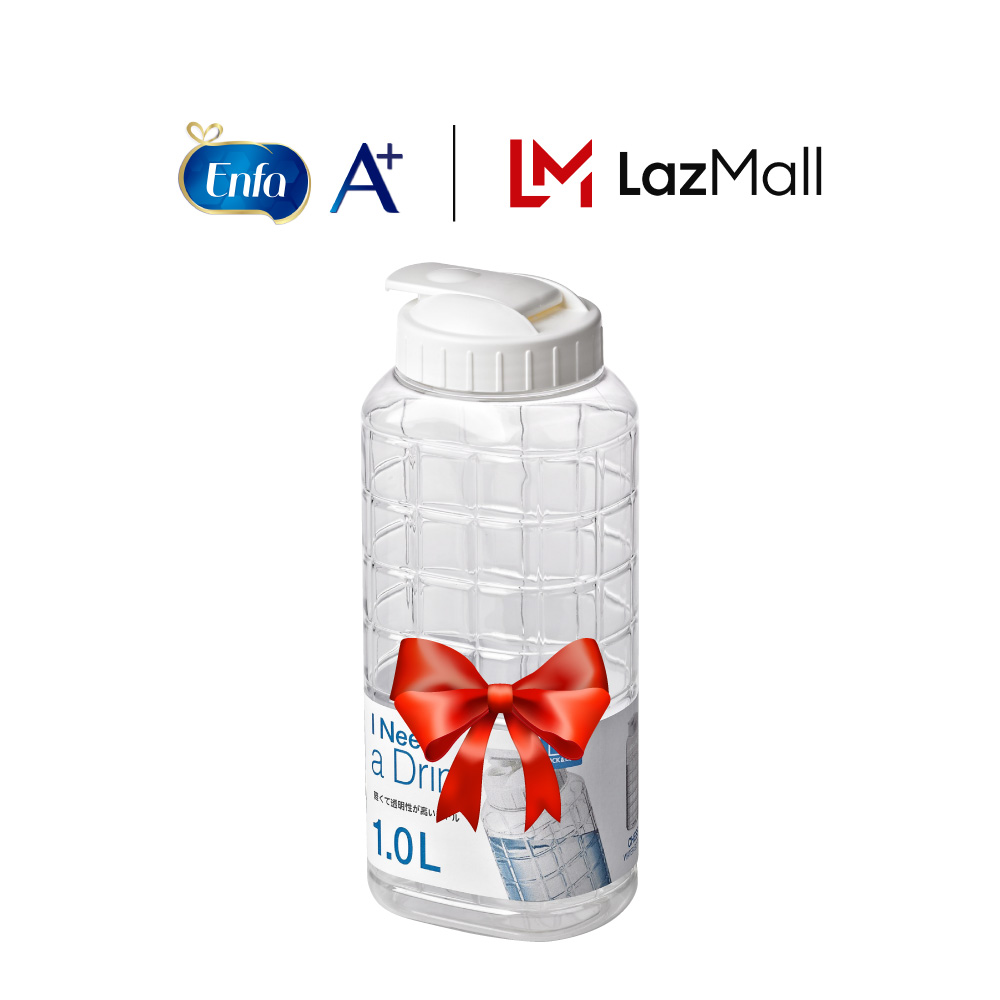 [Quà tặng Enfa] Bình nước Lock & Lock 1L