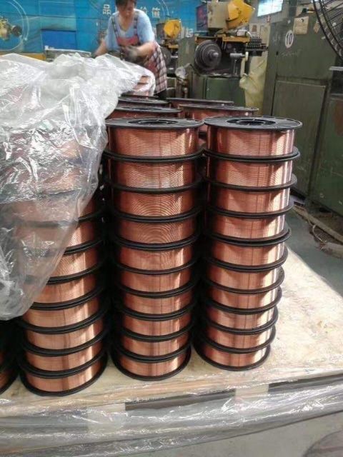 Dây Hàn Mig Size 0.8- 1.0 cuộn 5kg dùng khí