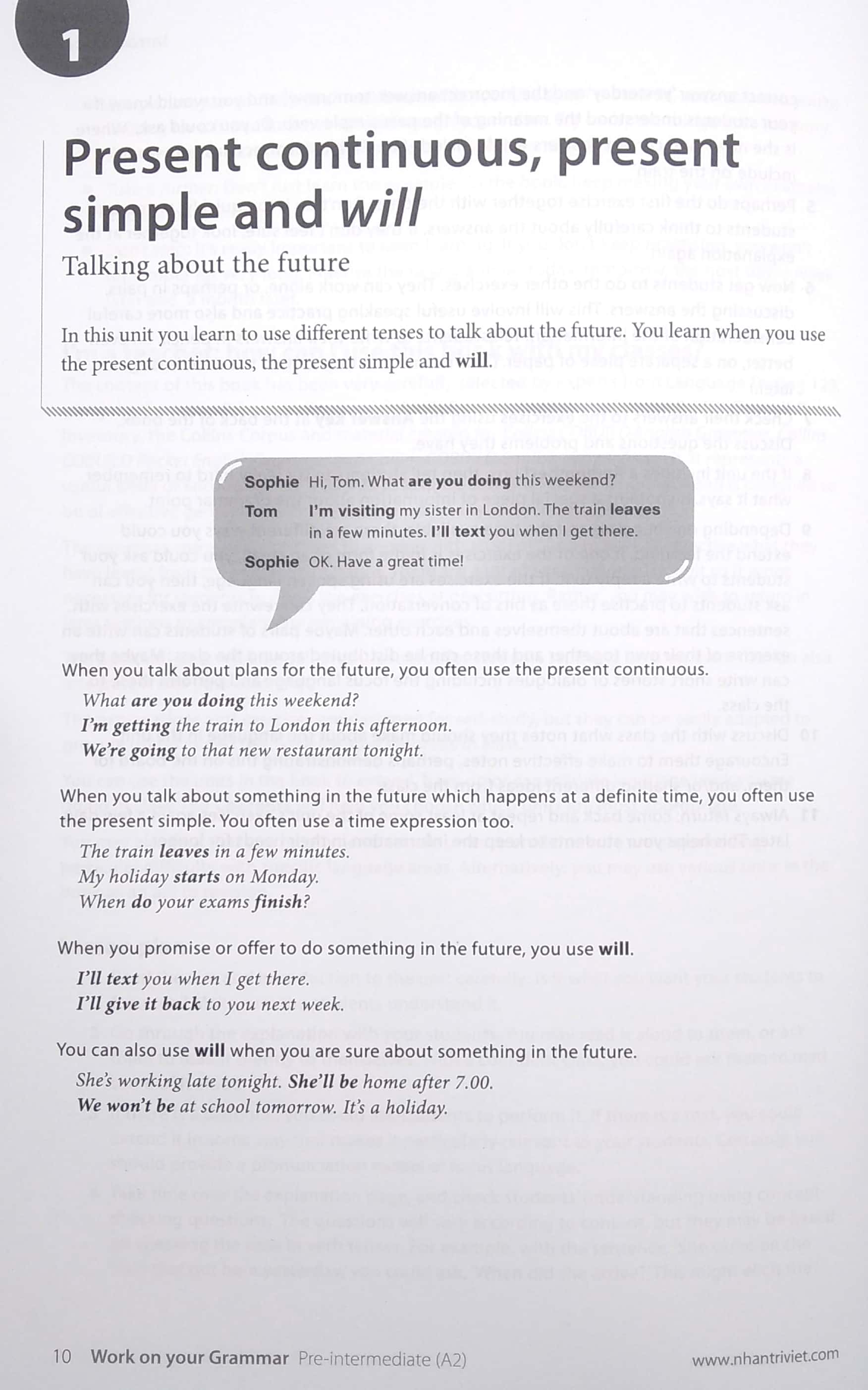 Sách Fahasa - Work On Your Grammar - Pre - intermediate (A2)