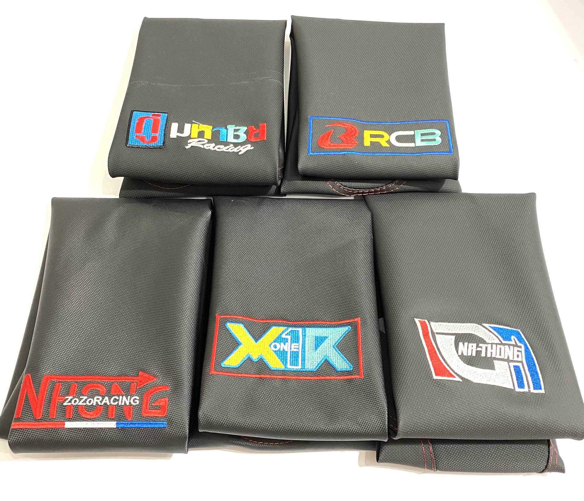 Loại 1 Da yên Thái Chữ Thêu cao cấp dành cho xe số Exciter Winner Dream Wave,