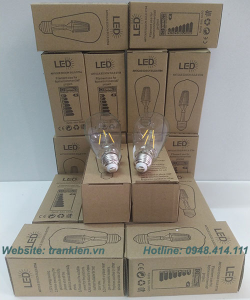 BÓNG ĐÈN LED EDISON 4W ST64 - ĐÈN TRANG TRÍ