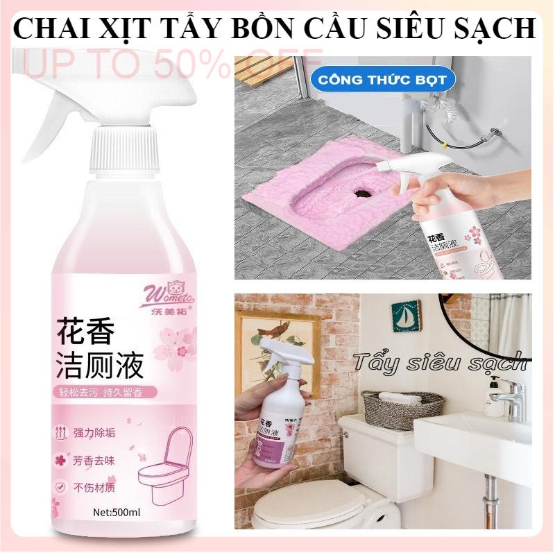 CHAI XỊT VỆ SINH BỒN CẦU 500ML