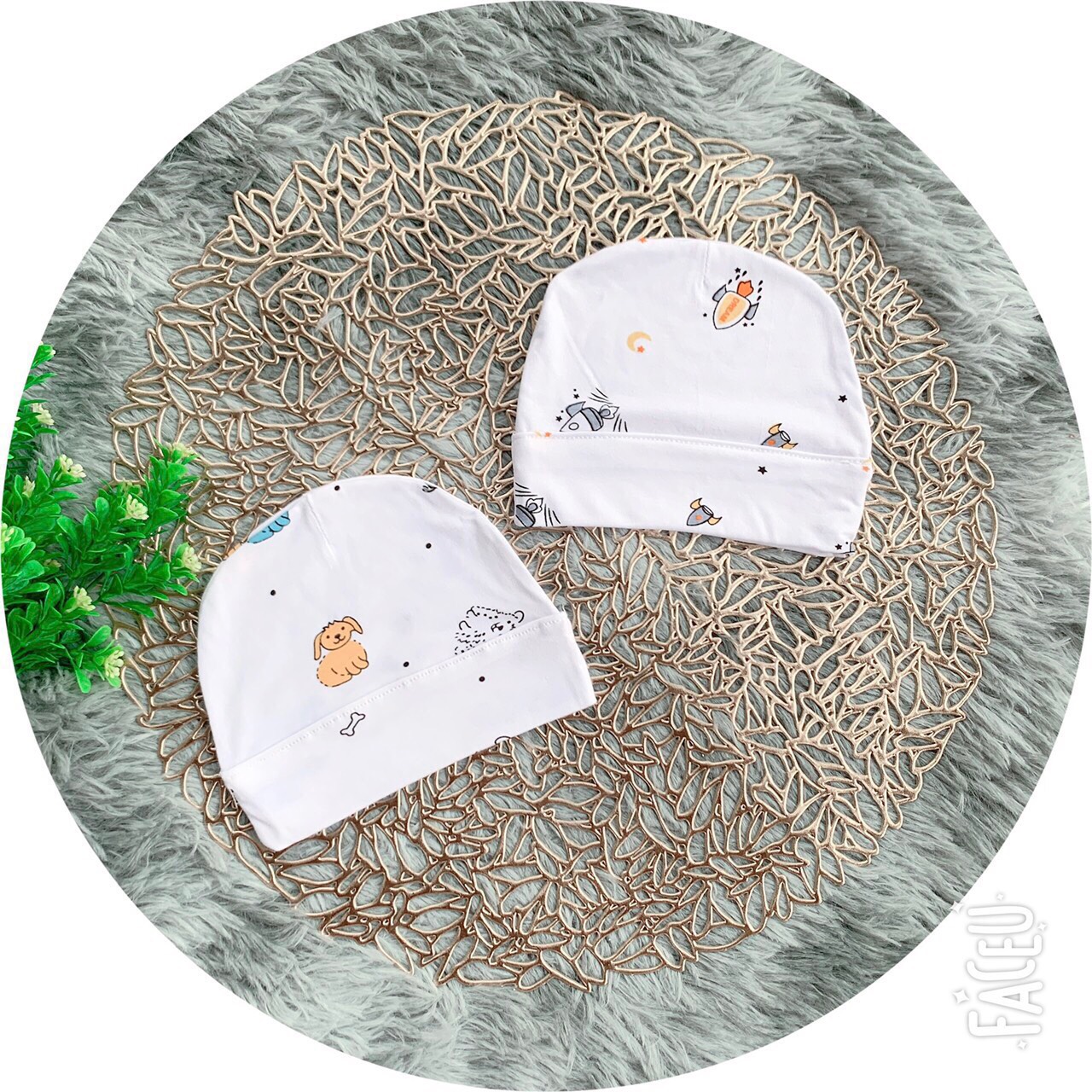 Mũ thun lạnh cho bé sơ sinh