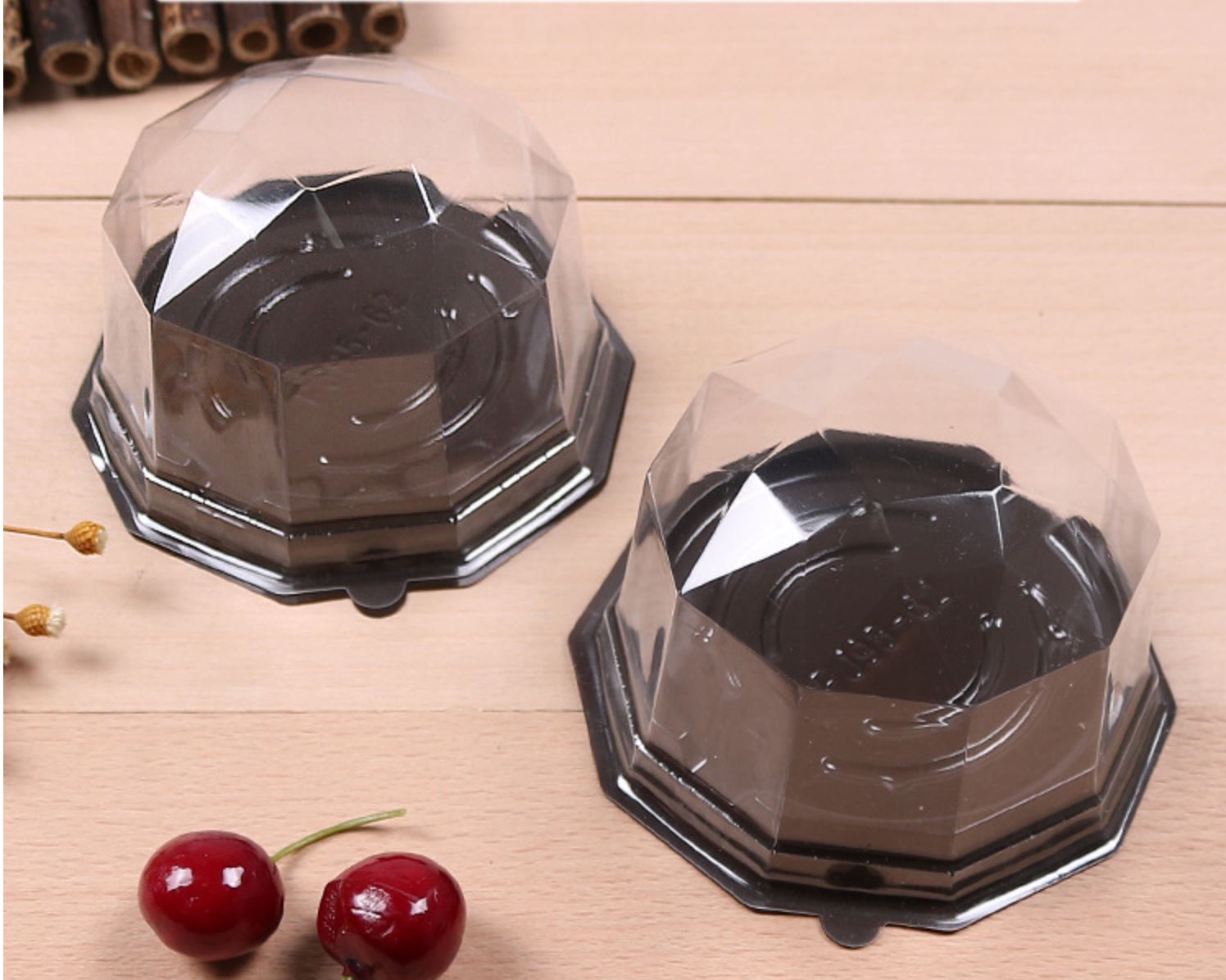 100 cái hộp kim cương đáy đen đựng bánh trung thu 150gram