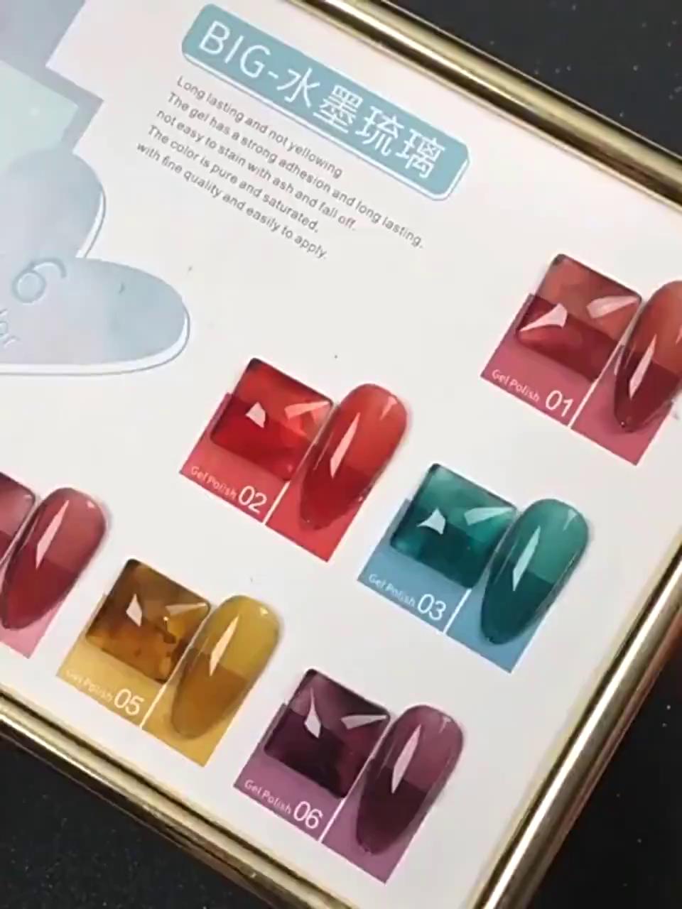 Sơn gel as| mã big |màu thạch trong suốt
