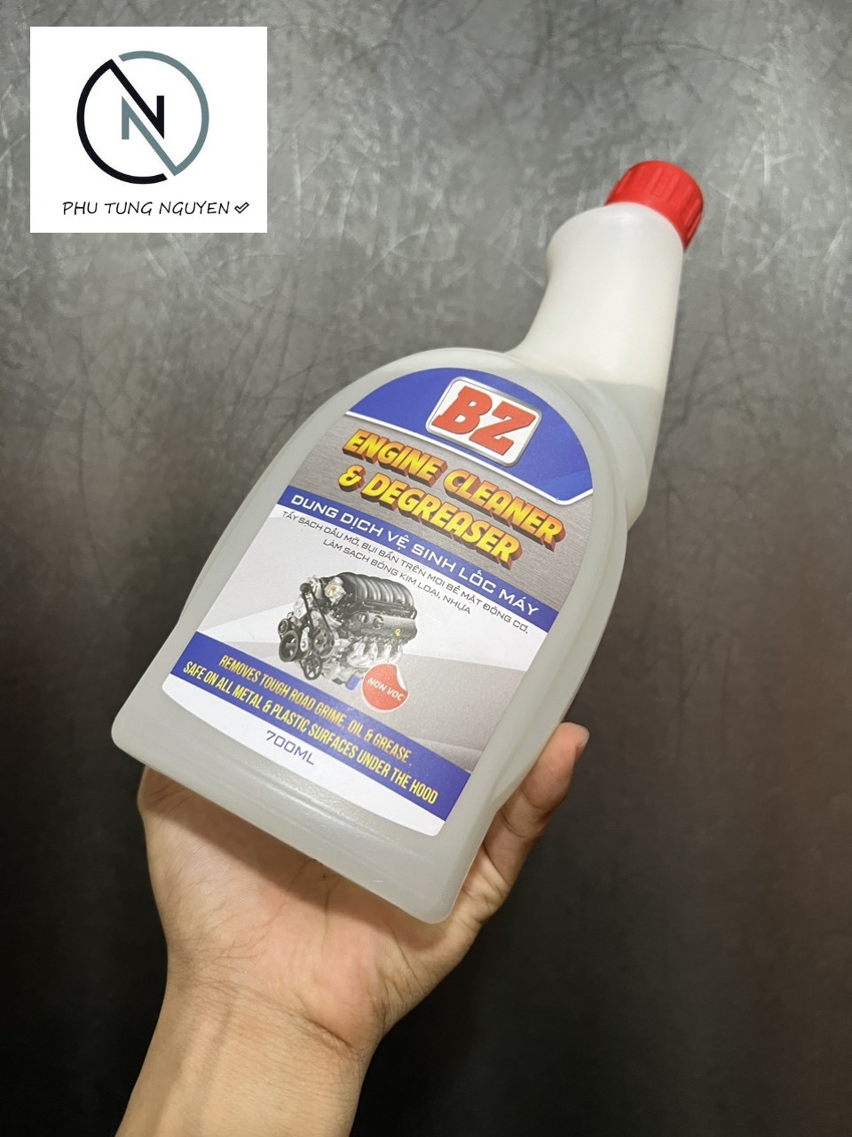 BZ ENGINE CLEANER & DEGREASER Dung Dịch Vệ Sinh Lốc Máy BZ .