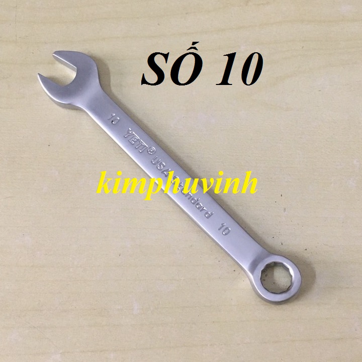 01 cái - 10mm cờ lê vòng miệng 10 mỡ ốc 6ly - cờ lê 10 - khóa 10ly