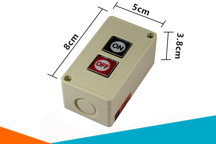 Hộp Nút Nhấn TPB-2 250VAC-3A