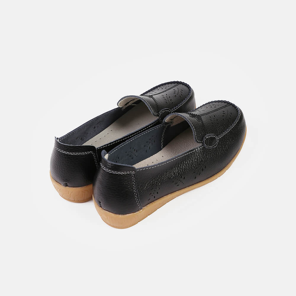 Giày Nữ Moccasins Le By LEMINO LB63028
