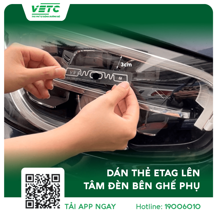 Thẻ thu phí tự động VETC - Thẻ thu phí không dừng VETC (Hàng chính hãng)