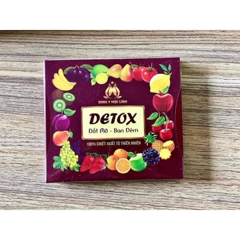 15 viên detox đốt mỡ ban đêm