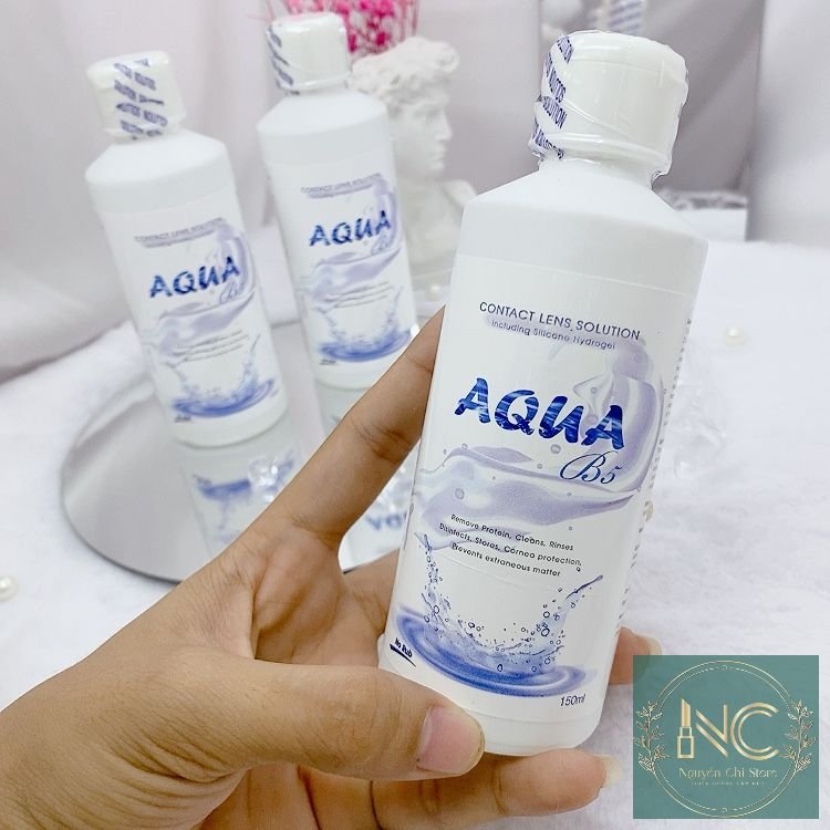 Nước ngâm lens Angel Eyes Aqua B5 dung tích 150ml