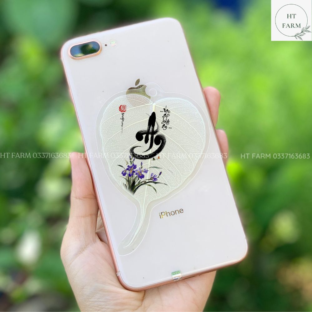 Lá bồ đề thư pháp - chữ an