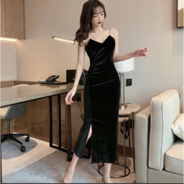 Body nhung 2d dáng dài