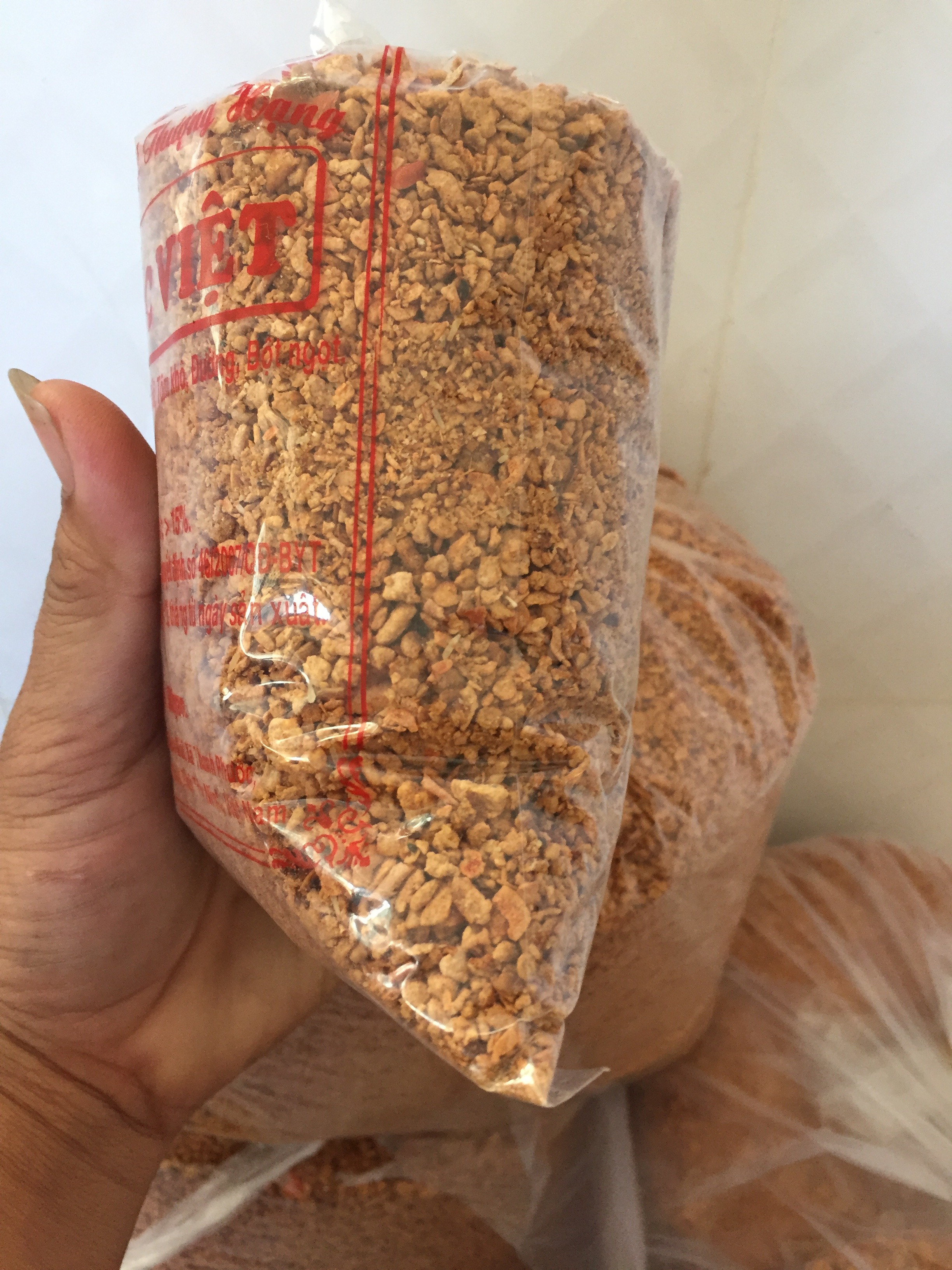 Muối tôm Tây Ninh [ bịch 500g ]