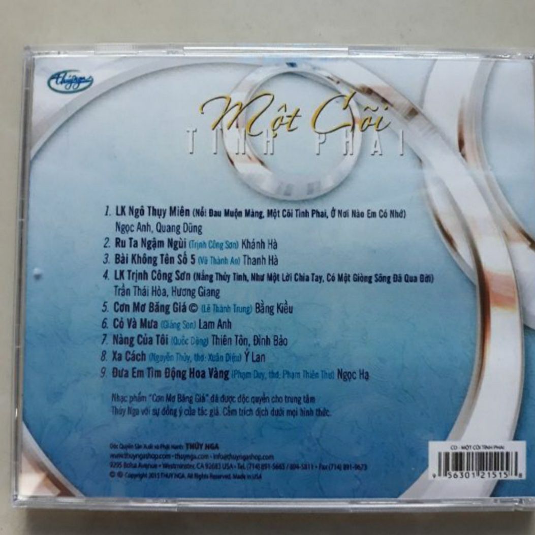 Bộ 5 đĩa cd Thúy Nga 2 Mitsu phono