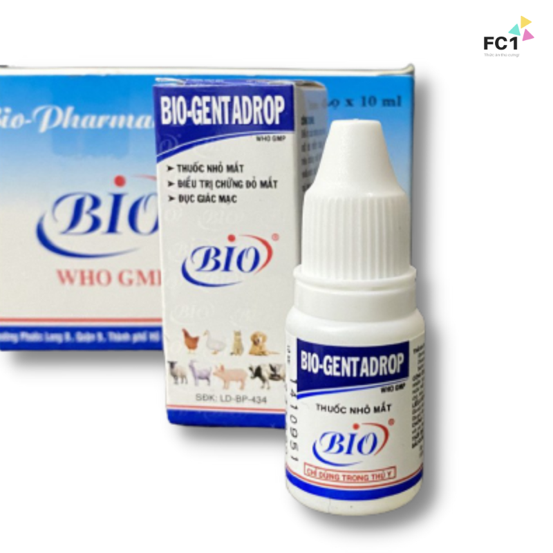Thuốc nhỏ mắt thú cưng chai 10ml