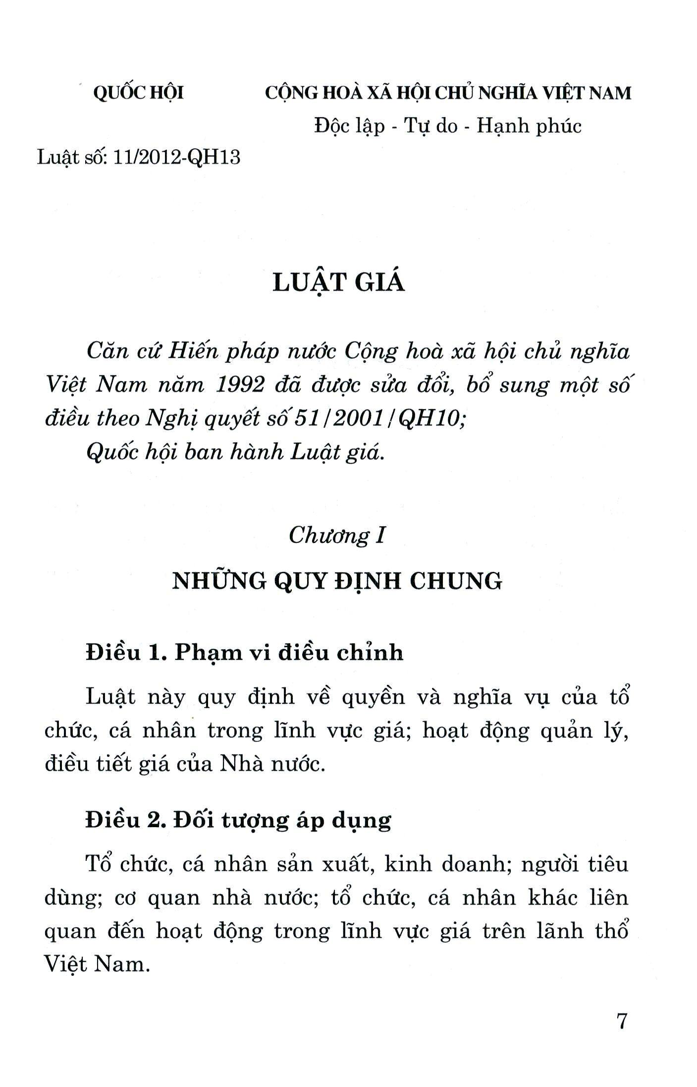Luật Giá - Nhiều Tác Giả