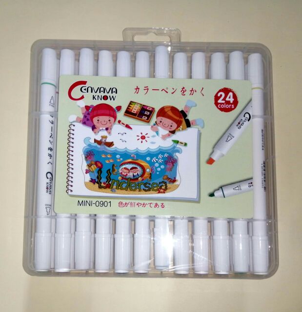 [HCM]Bút maker màu vẽ ánh dạ Quang nhật bản