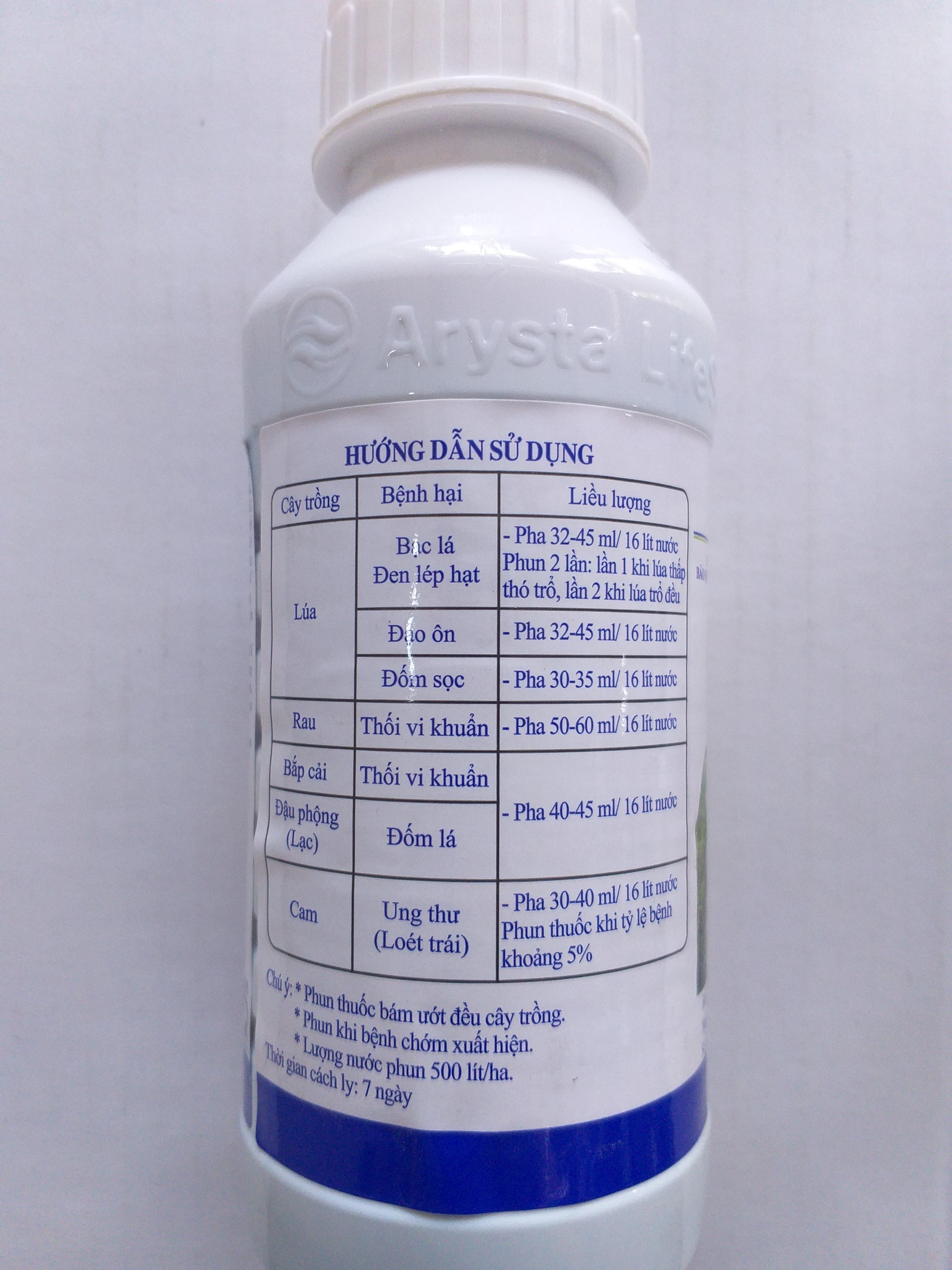 Thuốc trừ nấm vi khuẩn KASUMIN - Chai 400ml