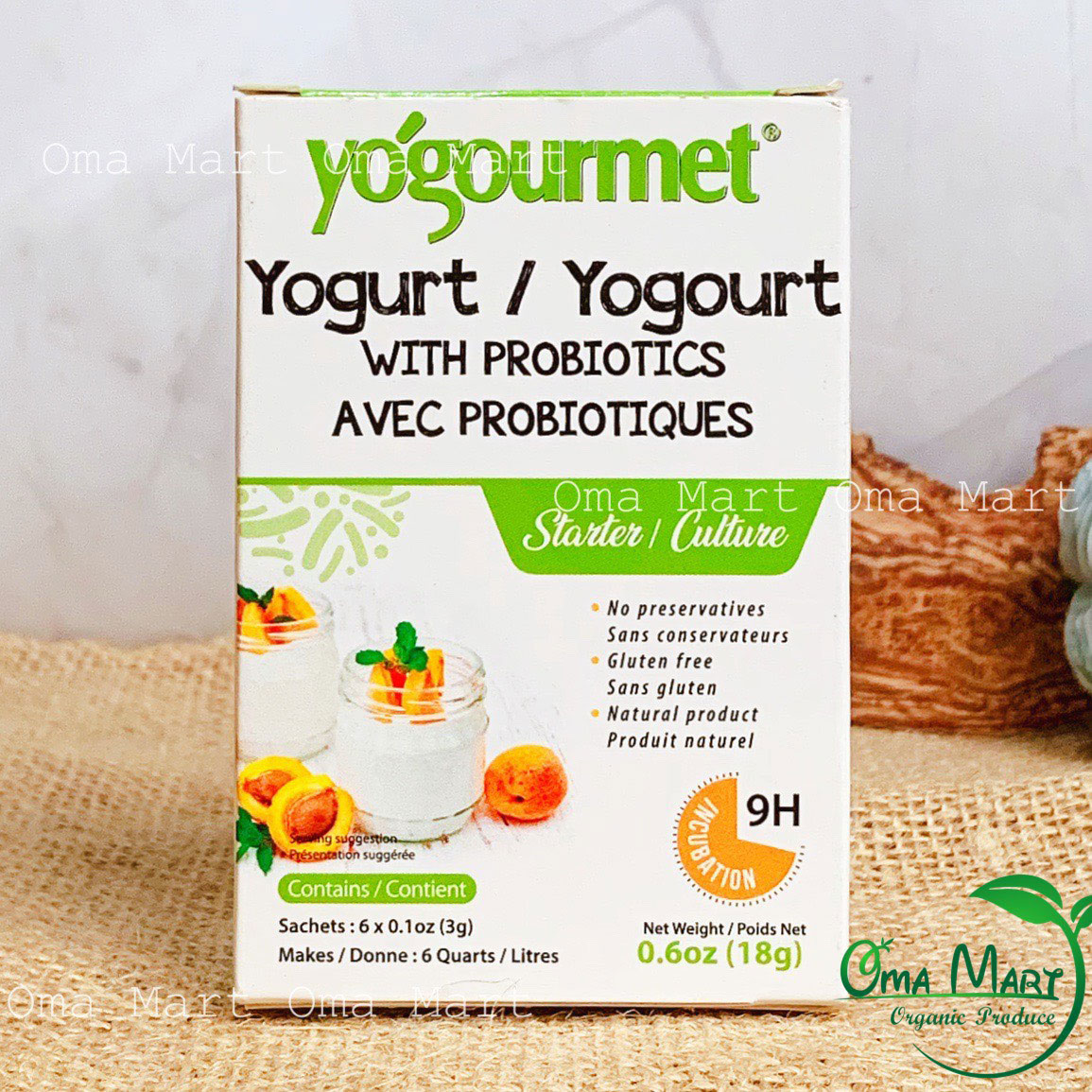 [Yogourmet] men do yogurt beneficial bacteria probiotic yogurt 6 pack