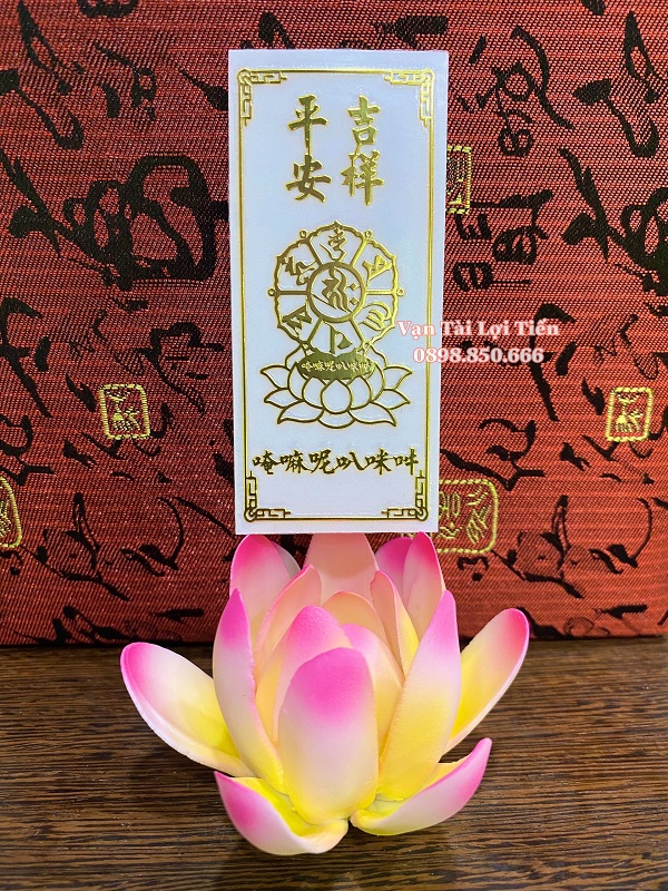 [HCM]Linh phù liên hoa bình an cát tường