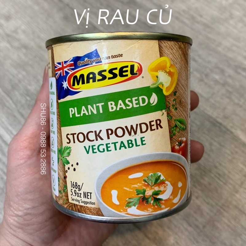 Hạt nêm Massel của Úc 168g