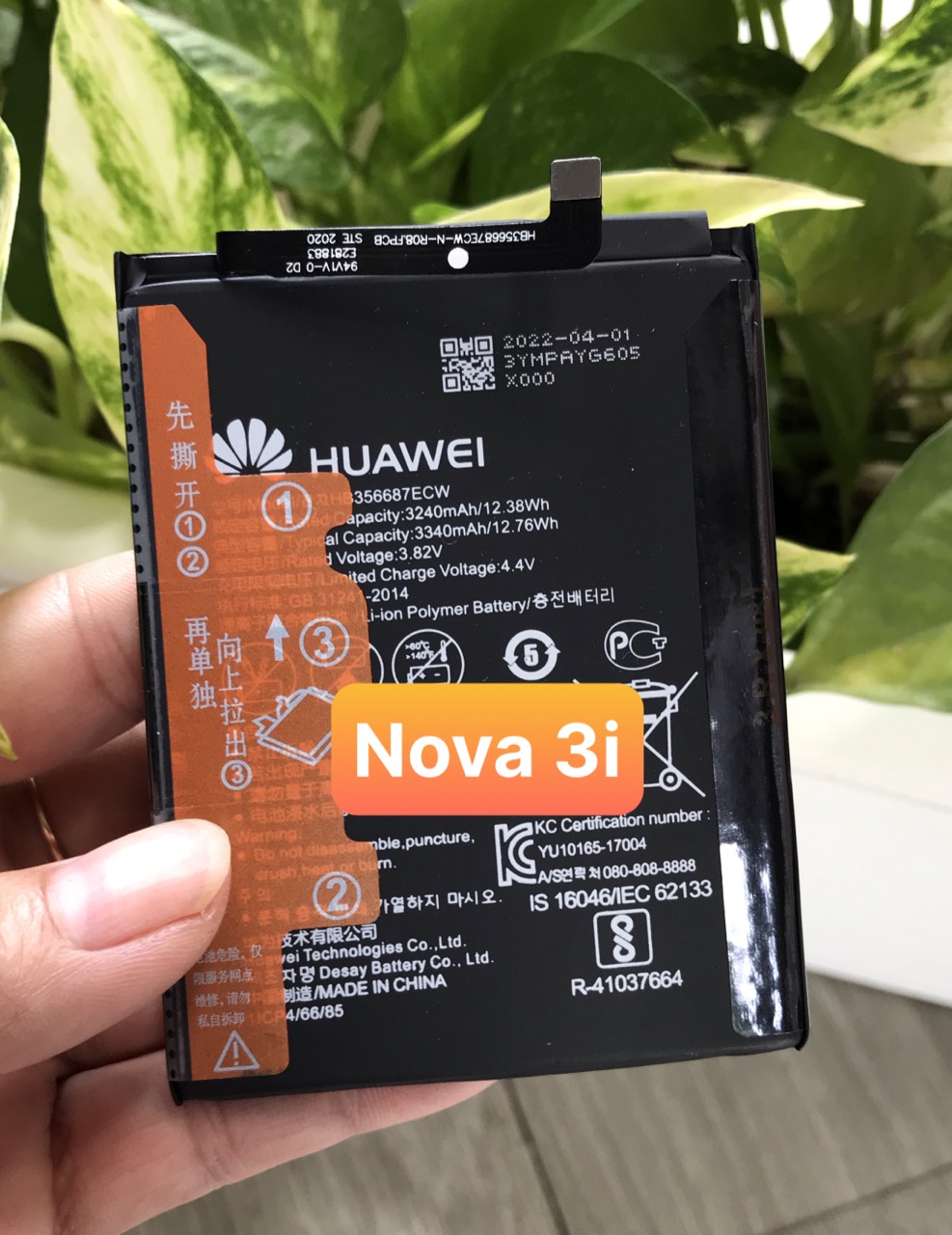 Pin huawei Nova 3i / Nova 2i / Nova 2 plus / P30 Lite /HB356687ECW (dùng chung dung lượng 3340 mAh)