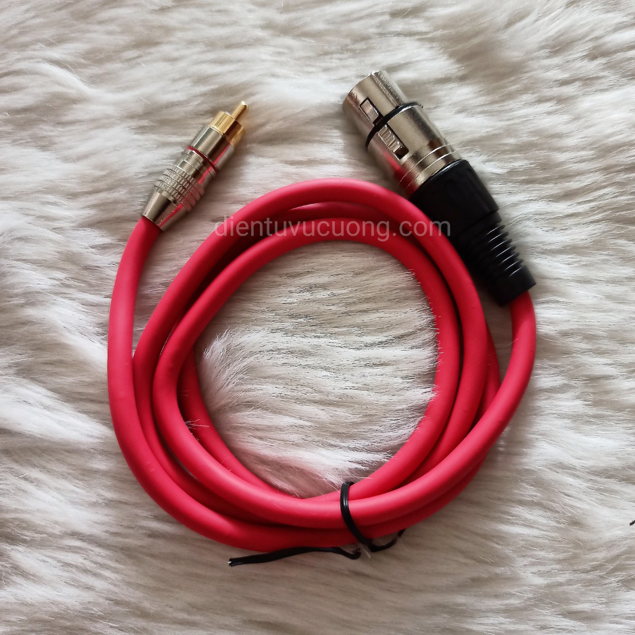 [HCM] Dây 1 đầu Canon cái 1 đầu bông sen ( dài 1 mét )