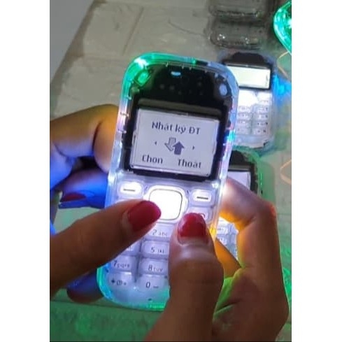Điện Thoại Nokia 1280 Độ Led Đẹp 10 Bóng (Máy + Pin + Sạc)