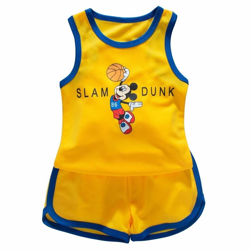 Set bộ đồ ba lỗ thông hơi thể thao bé trai ( 8-20kg)