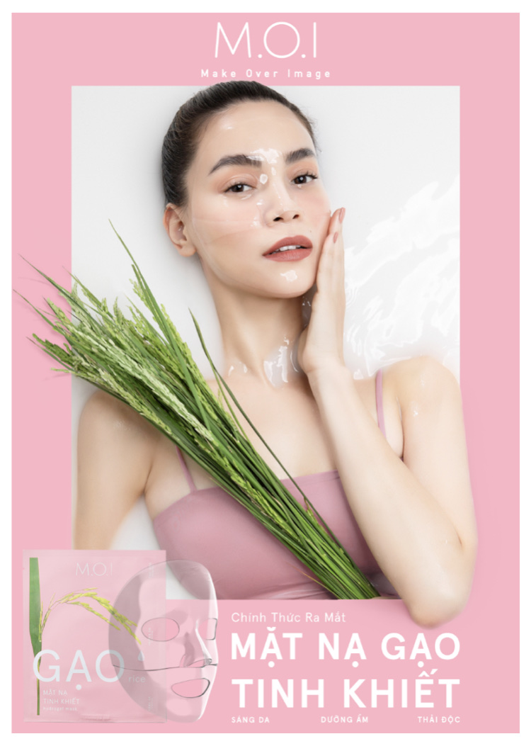 [HCM][Hàng Chính Hãng - Mua 3 tặng 1 ] MẶT NẠ GẠO TINH KHIẾT M.O.I HỘP 3 MIẾNG