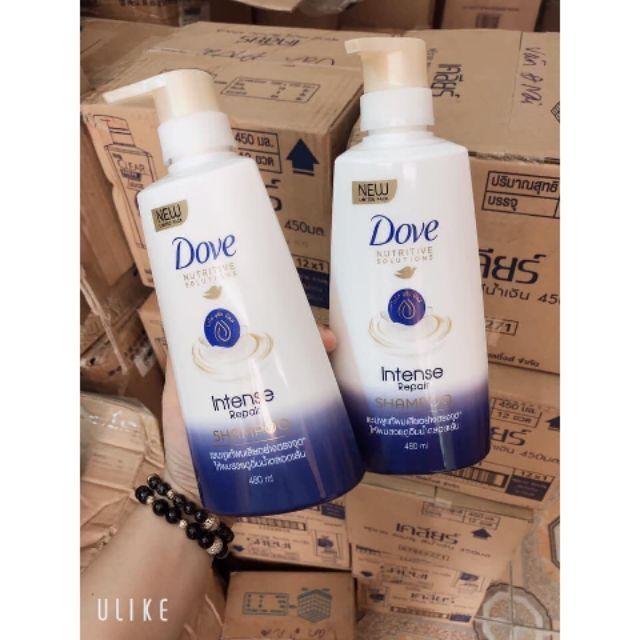 2 chai Dầu gội DOVE Thái - 450ml/chai