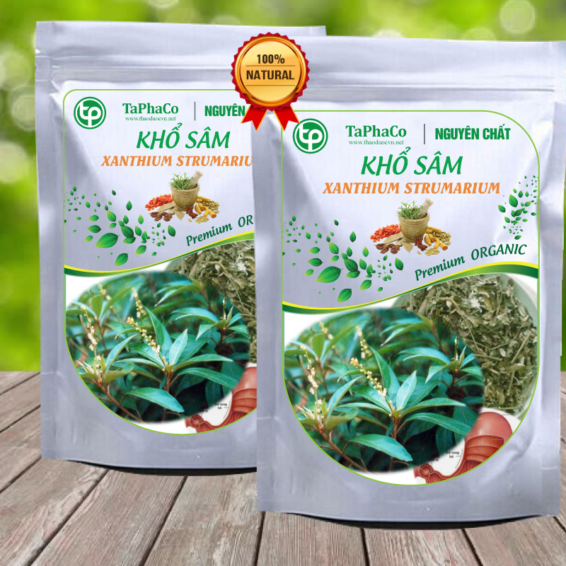 Dried Ginseng Leaves 1kg - Clean, Green and Fragrant Product Specialized for Making Tea or Brewing Drinking Water - Tan Phat Herbal Medicine