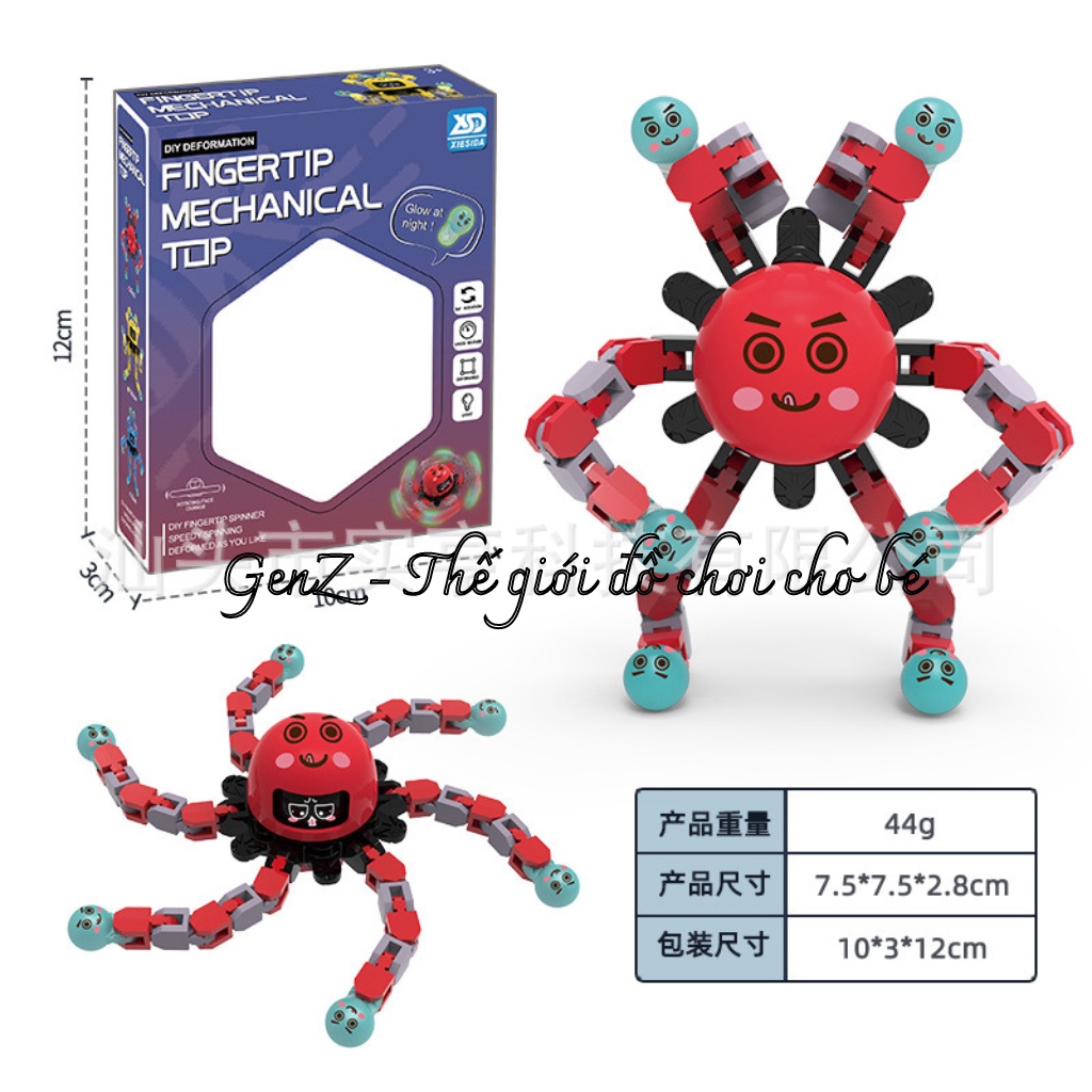 Đồ chơi Con quay Spinner biến hình - Con quay thần tốc cho bé
